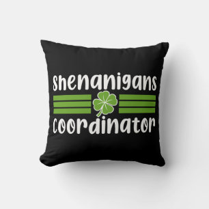 Shenanigans-Koordinator St. Patrick's Day Kissen