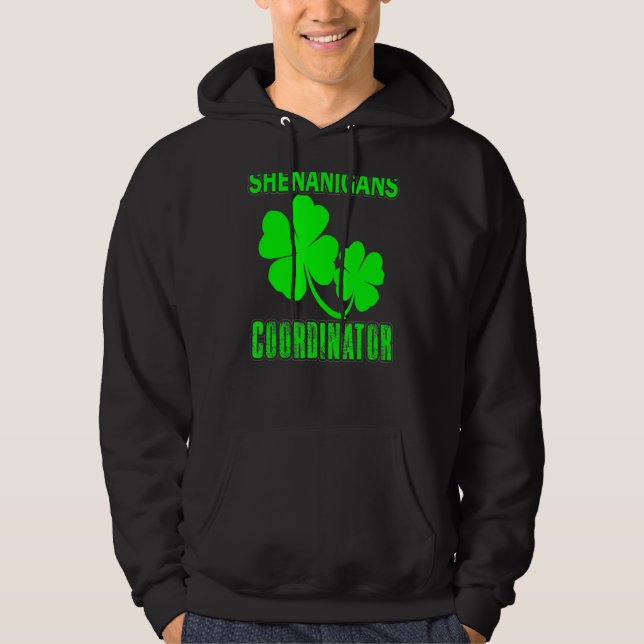 Shenanigans-Koordinator St Patrick's Day Men Wome Hoodie (Vorderseite)
