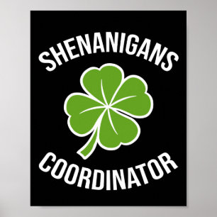 Shenanigans-Koordinator St. Patrick's Day Poster