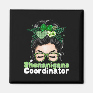 Shenanigans-Koordinatorin St Patricks Day Frauen 1 Magnet