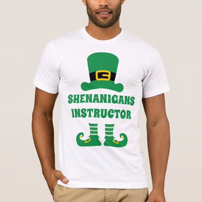 Shenanigans-Lehrer T-Shirt (Vorderseite)