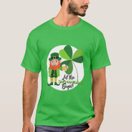 Shenanigans Leprechaun Kleeblatt St Patrick's Day T-Shirt