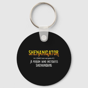 Shenanigans Lustiger Unruhestifter Sankt Patrick  Schlüsselanhänger