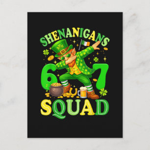 Shenanigans-Mannschaft Einladungspostkarte