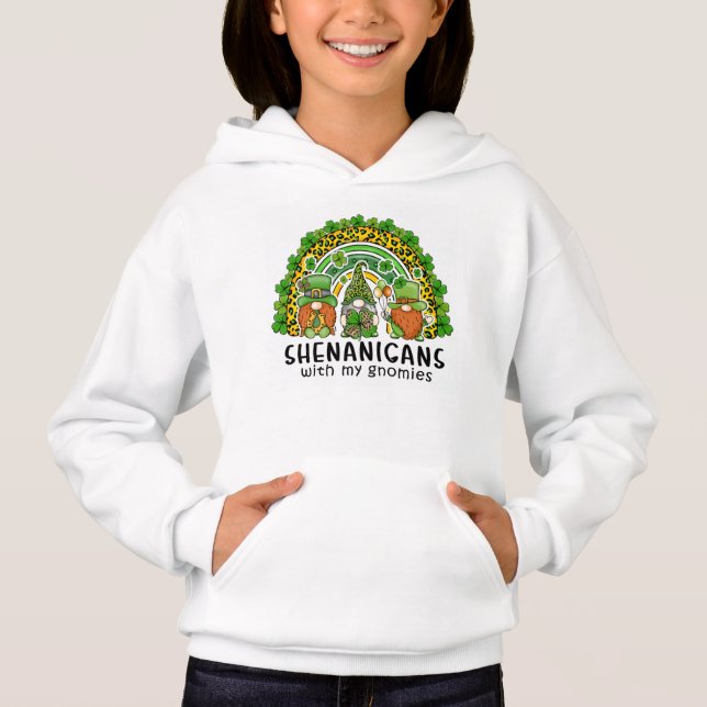 Shenanigans mit meinen Gnomen Hoodie (Vorderseite)