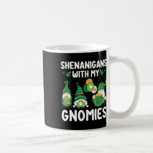 Shenanigans mit meinen Gnomies Happy Saint Patrick Kaffeetasse