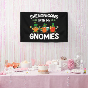 Shenanigans mit meinen Gnomies St Patricks Day Gno Banner