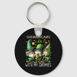 Shenanigans mit meinen Gnomies St Patricks Day Gno Schlüsselanhänger