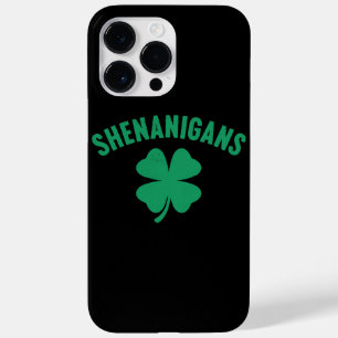 Shenanigans Shamrock St. Patrick's Day Retro Case-Mate iPhone 14 Pro Max Hülle