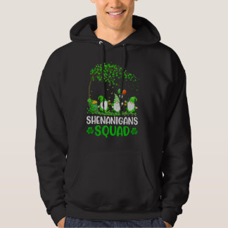 Shenanigans Squad Gnome Kleeblatt St Patricks Day Hoodie