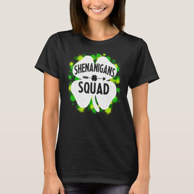 Shenanigans Squad Irish St. Patricks Day 1 T-Shirt (Vorderseite)