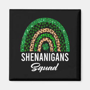 Shenanigans Squad Lustiger St Patricks Day Kostüm Magnet