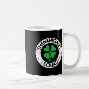 Shenanigans Squad Lustiger St. Patrick's Day passe Kaffeetasse