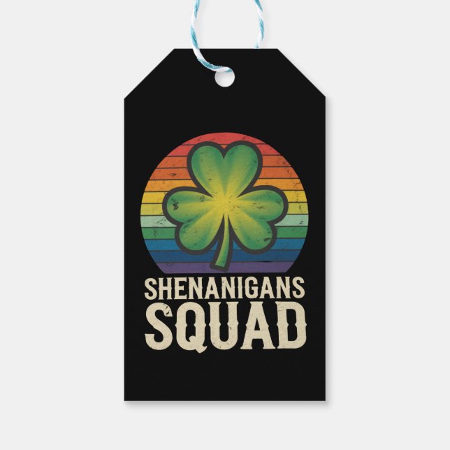 Shenanigans Squad Matching St Patricks Day Group Geschenkanhänger (Rückseite)