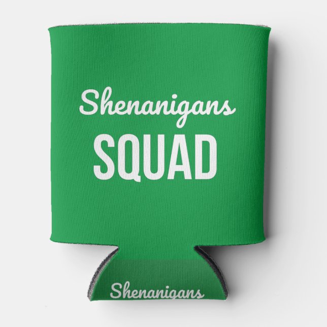 Shenanigans Squad St Patrick's Day Dosenkühler (Vorderseite)
