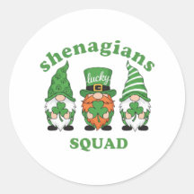 Shenanigans Squad St. Patrick's Day Gnome Rund