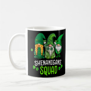 Shenanigans Squad St Patricks Day Gnomes Green Pro Kaffeetasse
