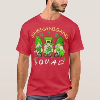 Shenanigans Squad St Patrick's Day Gnomies Geschen T-Shirt