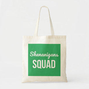 Shenanigans Squad St Patrick's Day Tragetasche