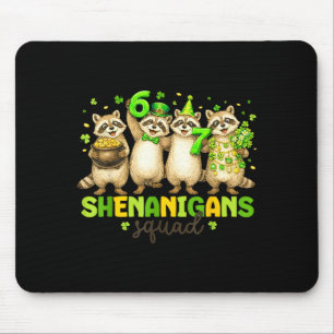 Shenanigans Trupp Waschbär für Kinder Frauen Männe Mousepad