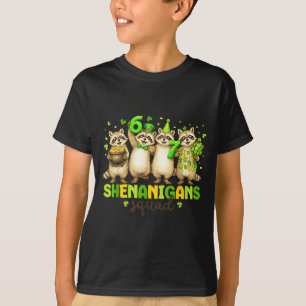 Shenanigans-Trupp Waschbär für Kinder Frauen Männe T-Shirt