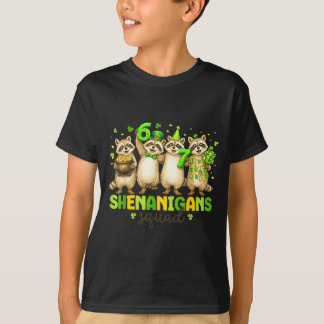 Shenanigans-Trupp Waschbär für Kinder Frauen Männe T-Shirt