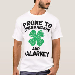 Shenanigans und Malarkey | Funny St. Patrick's Day T-Shirt
