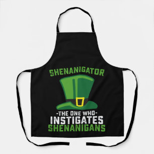 Shenanigator Der, der Schabernack anstiftet Schürze