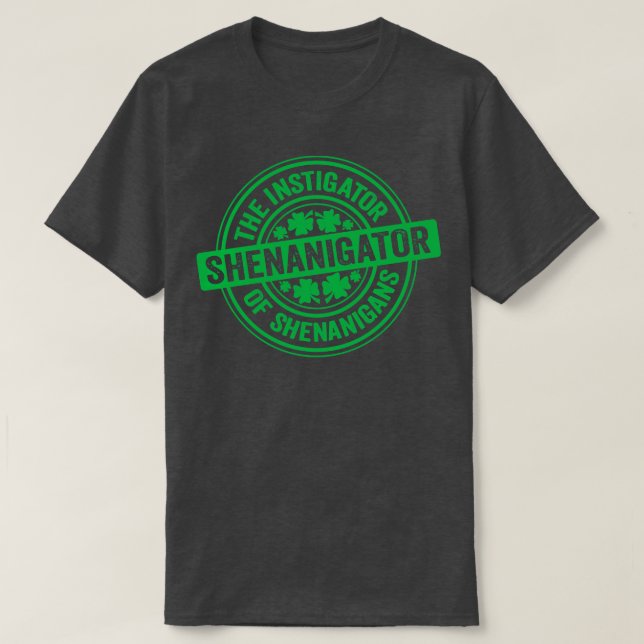 Shenanigator Green T-Shirt (Design vorne)