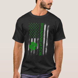 Shenanigator St. Patrick's Day Irisch-Amerikanisch T-Shirt