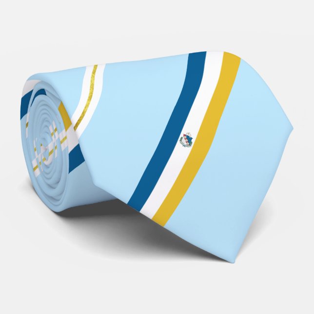 Shendeport (Louisiana) Stadtflagge Neck Tie Krawatte (Gerollt)