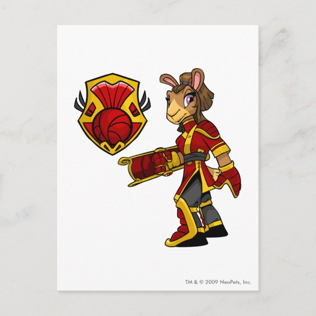 Shenkuu Team Captain 1 Postkarte (Vorderseite)