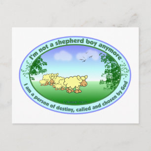 Shepherd Boy Postkarte