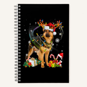 Shepherd Christmas Dog Notizbuch