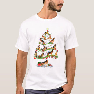 Shepherd Tree Christmas Candy T-Shirt