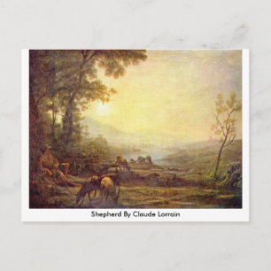 Shepherd von Claude Lorrain Postkarte