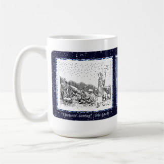 "Shepherds' Journey" Weihnachtskarte Tasse