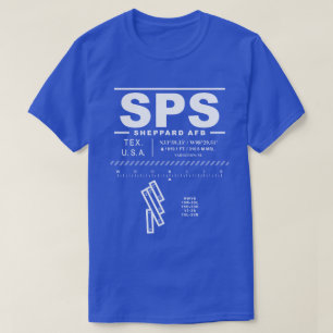 Sheppard AFB Air Force Base SPS T - Shirt