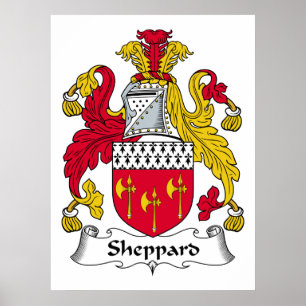 Sheppard-Familienwappen Poster