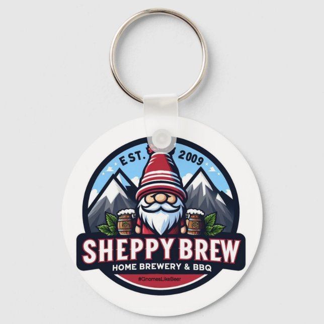 SheppyBrew Schlüsselanhänger (Rückseite)