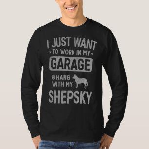 Shepsky Vater Garage Männer hang mit 1 T-Shirt