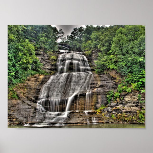 Shequaga Falls, Montour Falls, New York Poster (Vorne)