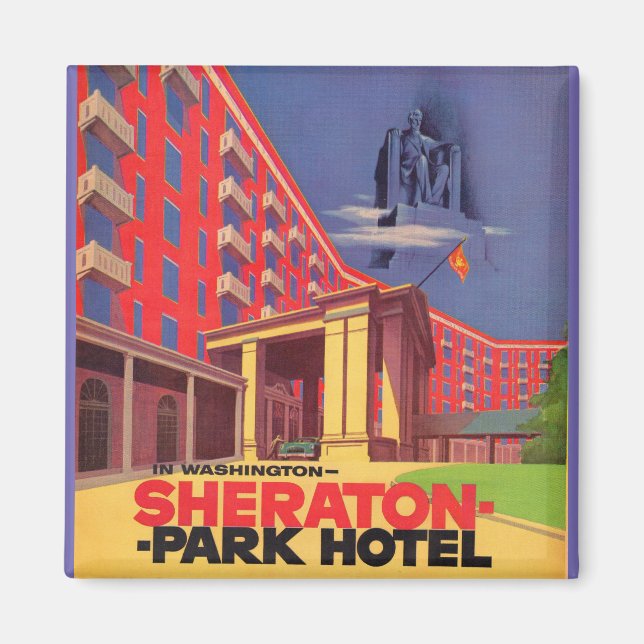 Sheraton Park Hotel - Washington, DC ad Magnet (Vorne)
