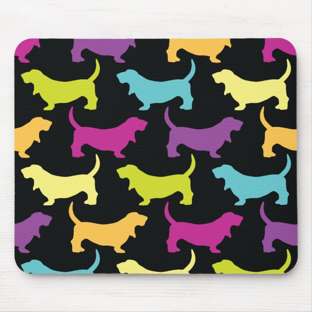 Sherbert Bassets Mousepad (Vorne)