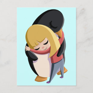 Sherbert und Sally Postkarte