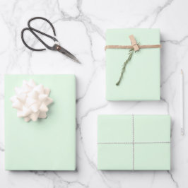 Sherbet Green Geschenkpapier Set