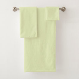 Sherbet Lime Green 3 Piece Badetuch Set
