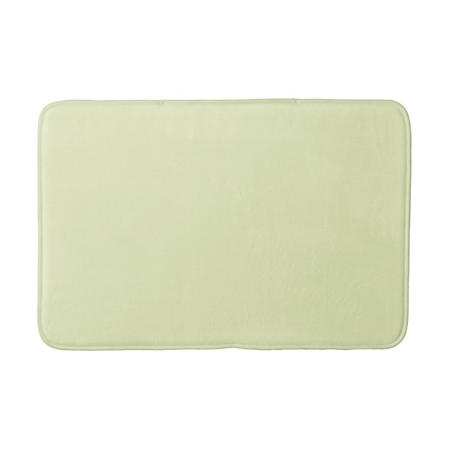 Sherbet Limettengrünes mittelgroßes Badmatte Badematte (Vorderseite)