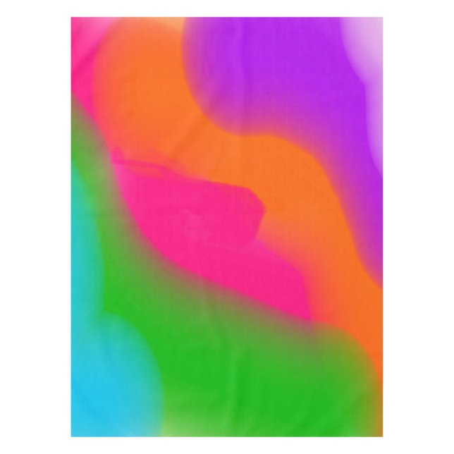 Sherbet Watercolor tablecloth Tischdecke (Vorderseite)