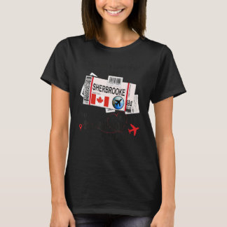 Sherbrooke Mädchen Sherbrooke Bordkarte Sherbro T-Shirt
